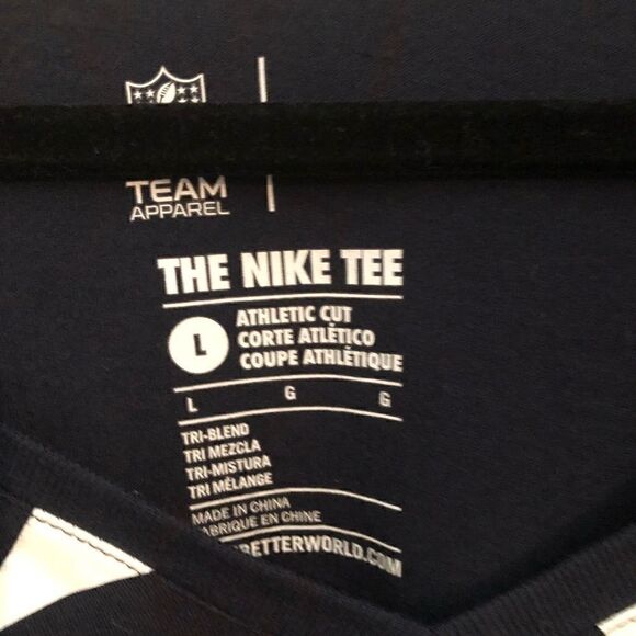 Women’s long sleeve NFL Nike Texas vee neck - Picture 3 of 4